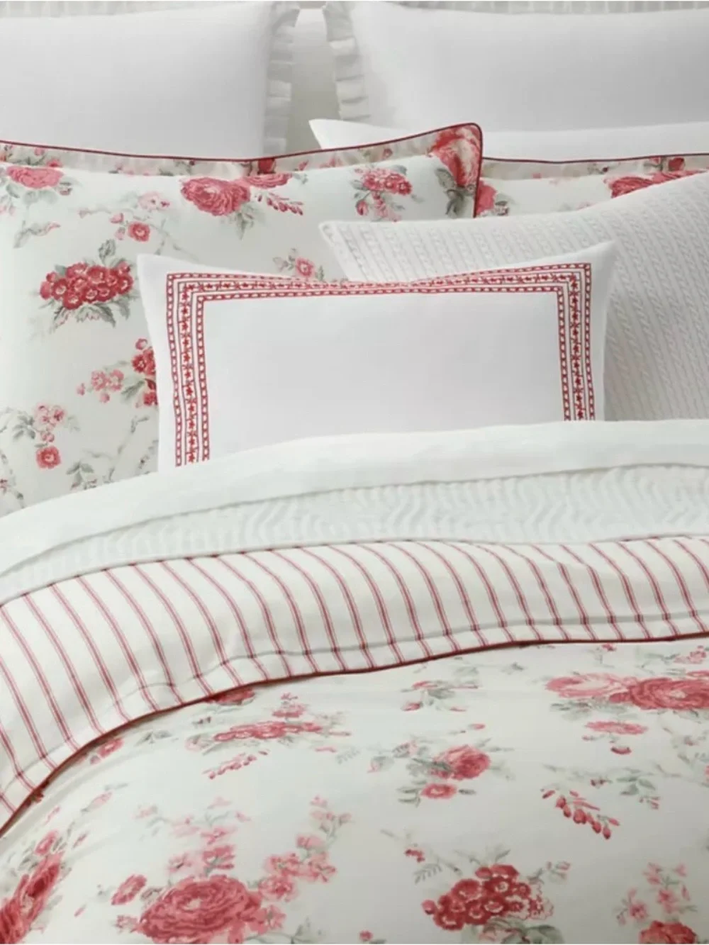 Ralph Lauren Sofia Cotton Sateen King Comforter Set Floral NWT MSRP $435
